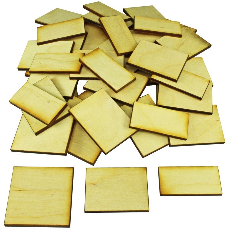LITKO Miniature Base Set | Compatible with DBX Rules | Wargames | Role-Playing Games | Laser-Cut 3mm Plywood | 20x40mm | 30x40mm | 40x40mm (60 Pack DBX) - Image 3