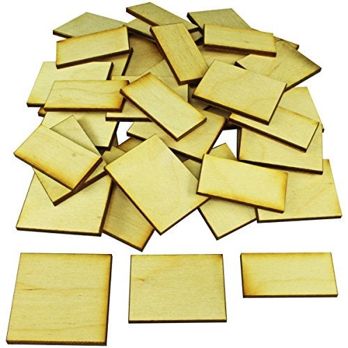 LITKO Miniature Base Set | Compatible with DBX Rules | Wargames | Role-Playing Games | Laser-Cut 3mm Plywood | 20x40mm | 30x40mm | 40x40mm (60 Pack DBX) - Image 1