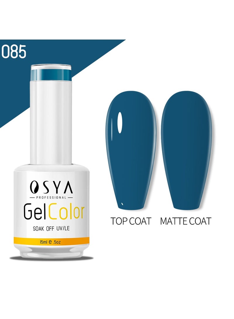 OSYA gel Nail Polish Collection Soak Off UV&LED CANNI OUTPUT Gel polish 15ml (085) - Image 1