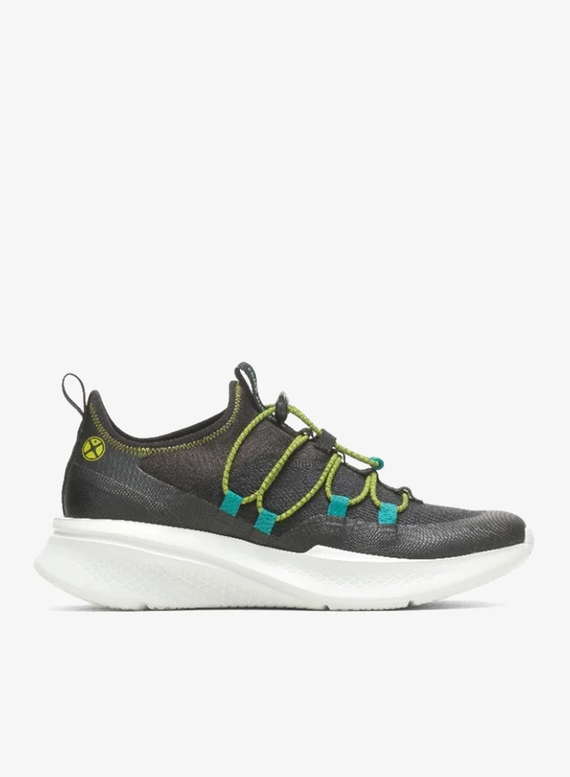 Hush Puppies Hush Puppies Spar Bungee Black Lace-Up Sneakers