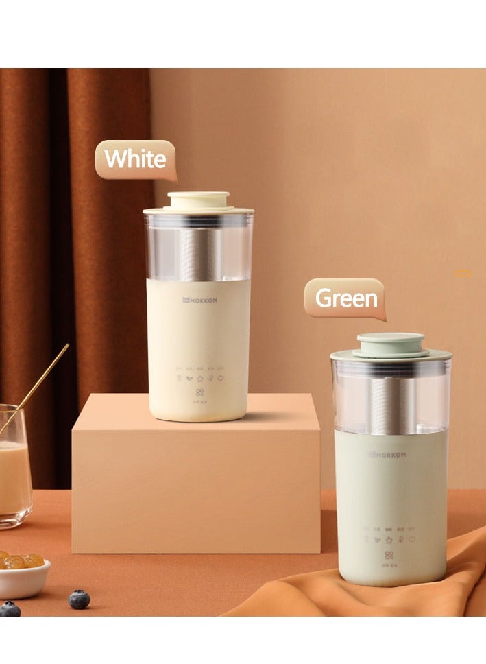 AROAQ 5 in 1 Electric Coffee Maker, 350ml Electric Milk Frother, Multifunction Portable Milk Tea Machine Milk Frother Automatic Tea Maker  - Image 2