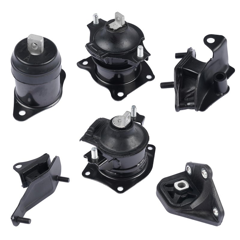 Niyako 6 PCS Engine Motor and Transmission Mount Replacement A4526HY A4517 A4509 A4542 A4516 A4510 Fit 20032007 Accord 24L - Image 3