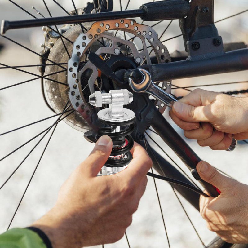 ممتص الصدمات الخلفي للدراجة الجبلية 100 مم نابض 650 رطل تحميل بديل تعليق الدراجة - Image 5