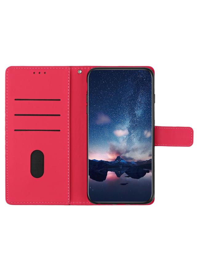 Zaboon Case For Honor Magic7 Pro Diamond Embossed Skin Feel Leather Phone Case - Image 4