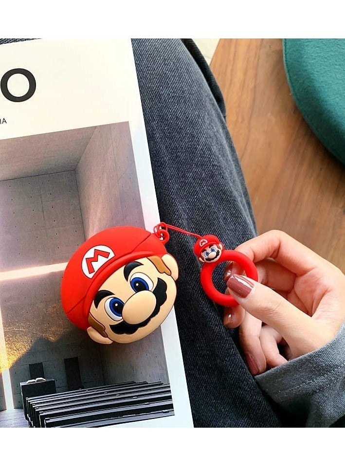 Upgrade Cover For Airpods Pro 2 2022 Launch Case,Triple Layer Protective Liquid Silicone Case For Airpods Pro 2Nd Gen (Mari-Io)Multi-coloured - Image 3