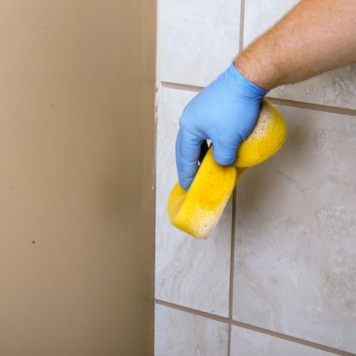 Mapei Keracaulk S Premium, Paintable, Sanded, Siliconized Acrylic Caulk, Expertly Formulated to Match Grout Colors, 10 oz., 5010 Black- Sanded - Image 5