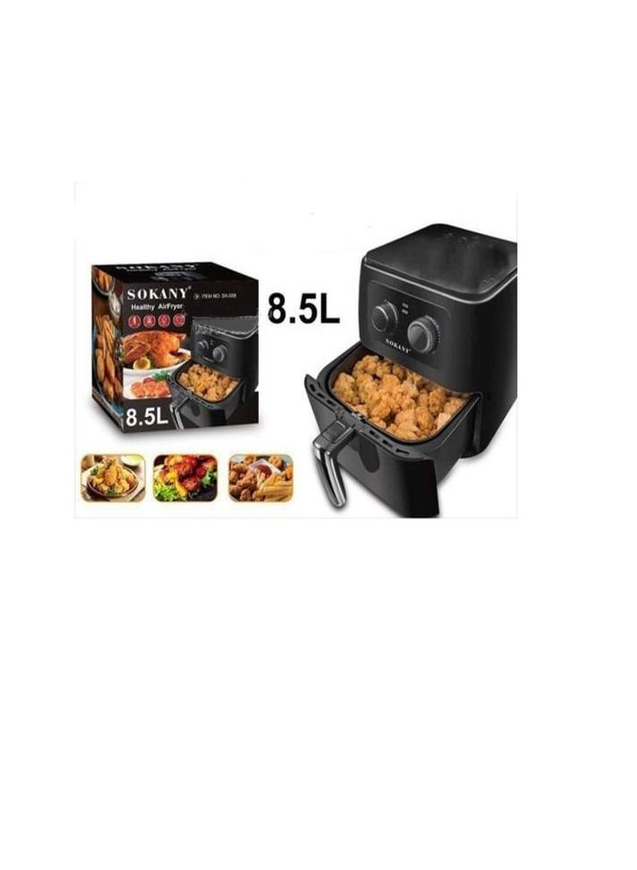 سوكاني قلاية الهواء الصحي بدون زيت- سعة 8.5 لتر+شنطة دكان علاء - Image 2