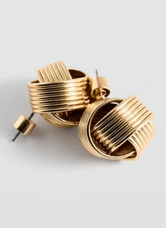 MANGO Interlocking Circular Earrings  - Image 2