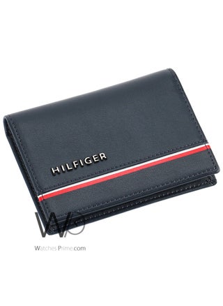 Tommy Hilfiger Natural Leather Double Folding Card Wallet For Men In Blue - pzsku/ZDA9204E418DB7FBD2CA8Z/45/1743143683/a90890c1-4012-4e7d-b1bb-a00f66d3f1a6