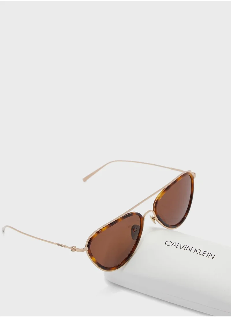 كالفن كلاين نظارة شمسية افياتور Ck19122S
