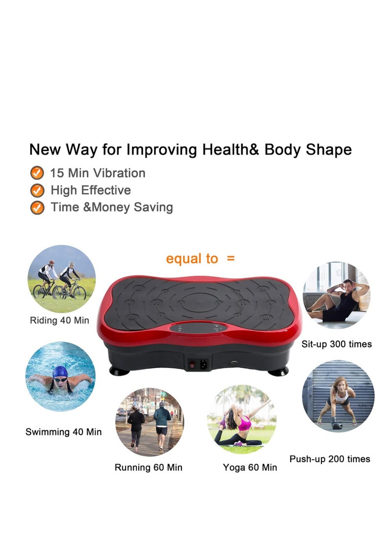 الكوتش جهاز تدليك الجسم مع سلك طاقة مع شريط مقاومة وجهاز تحكم عن بعد للياقة البدنية وفقدان الوزن 99 مستوى من معدات الصالة الرياضية المنزلية مع بلوتو، أقصى تحميل 330 رطلاً - Image 2