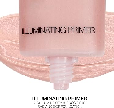 PALLADIO Palladio Im Glowing Illuminating Primer 067 oz Pearly Pink Makeup Primer for Face Contains Aloe Vera Grape Seed Oil Green Tea Brightens Complexion Combats Wrinkles Fine Lines Pores  - Image 5