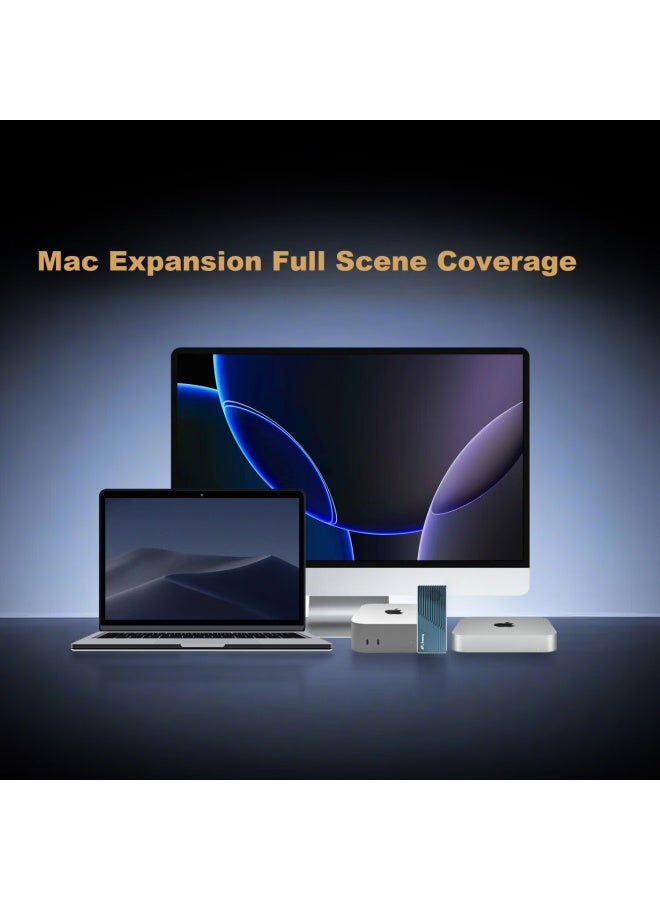 Fanxiang M.2 Nvme Portable Hard Drive Enclosure Usb4 Compatible With Thunderbolt 4/3 Speed 40gbps For Mac Mini Laptop Ssd External Enclosure Mp400 - Image 4