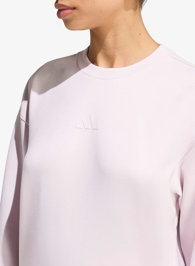 Adidas ICEPUR D4T Workout Warm Up Sweatshirt for Women | Best Price UAE