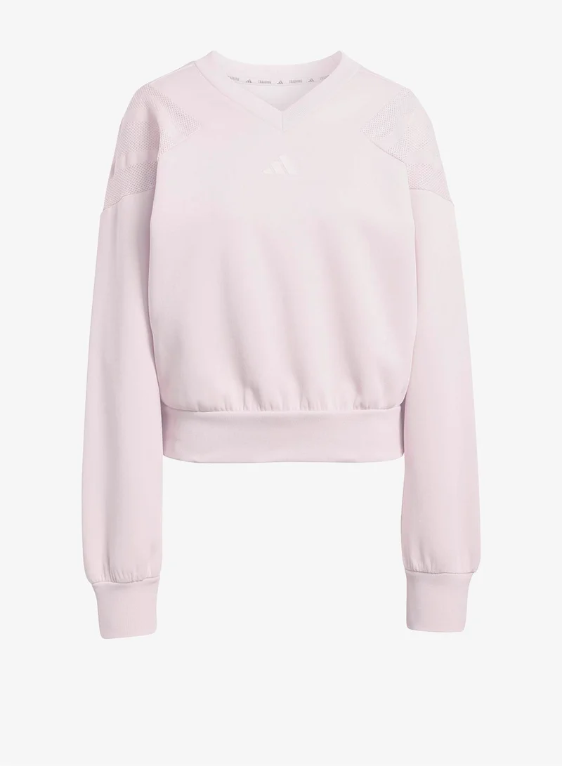 Adidas ICEPUR D4T Workout Warm Up Sweatshirt for Women | Best Price UAE