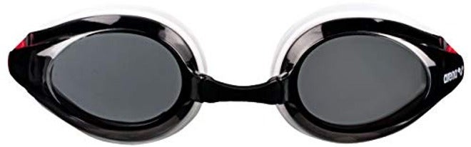 Arena Tracks Jr Youth Swim Goggles - Anti-Fog, UV Protection, FINA Approved Racing Goggles for Kids 6-12