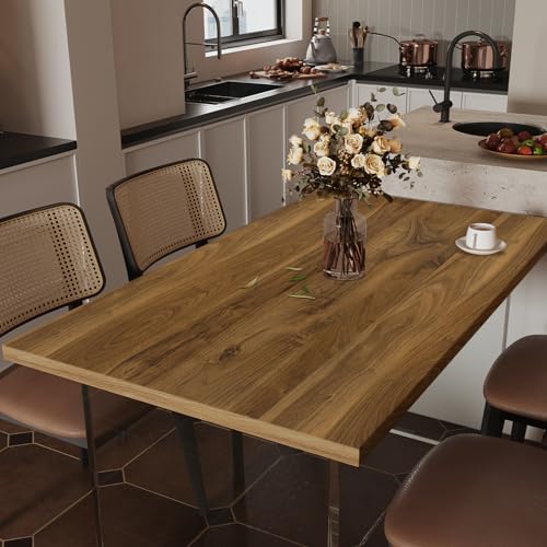 COSNIGHT Wood Contact Paper Peel and Stick - Brown Self Adhesive Vinyl Wrap Wooden Grain Waterproof Wallpaper - 15.7''x120'' Removable Nature Wall Paper for Cabinet Countertop Kitchen - Image 5