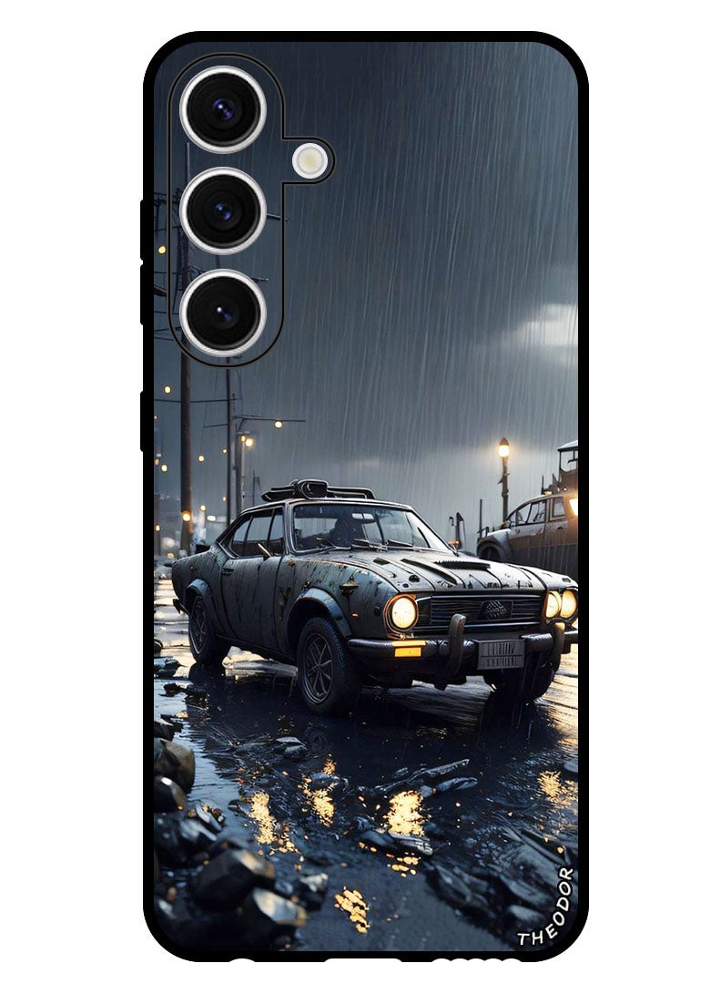 Theodor Protective Case Anti Scratch Shock Proof Bumper Cover For Samsung Galaxy S24 Car in Rain - Image 1