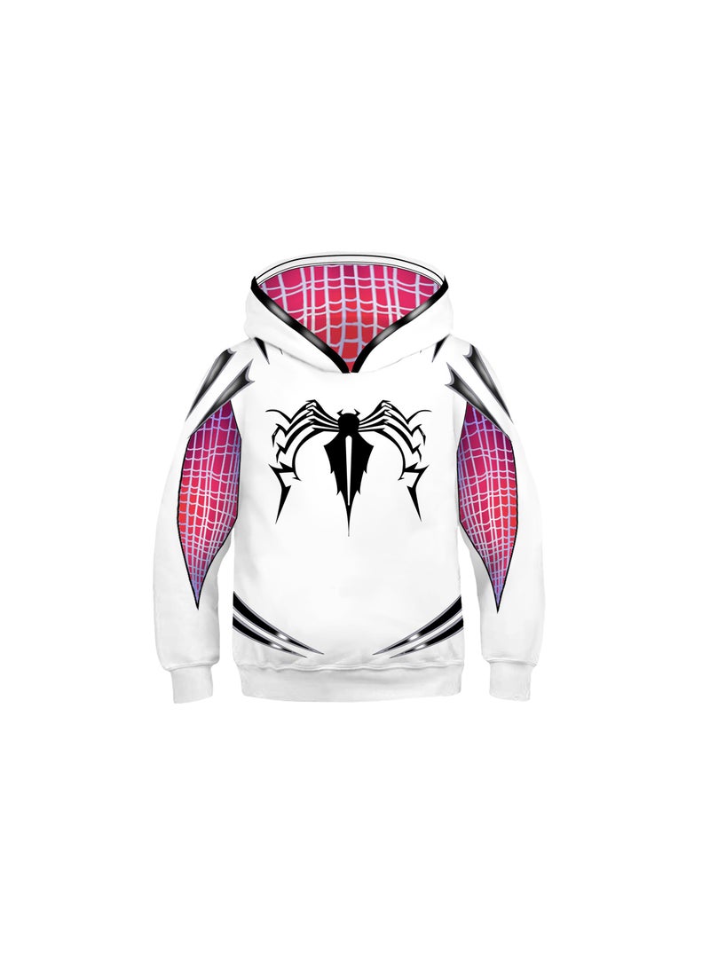 Loquat Super Hero Series Spider Gwen Children's Hoodie 