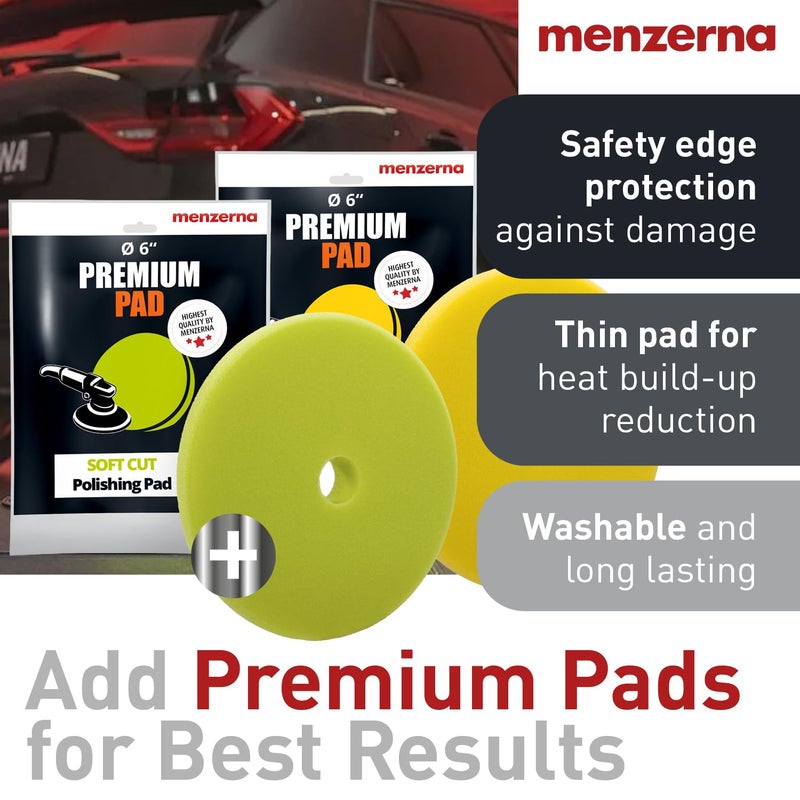 menzerna One-Step Polish 3in1 I Medium Cut Polish with High Gloss Finish & Seal in One I Buffing & Polishing Compound for Car Maintenance I Swirls, Holograms & Scratches I Car Body Repair I 16 fl oz. - Image 5