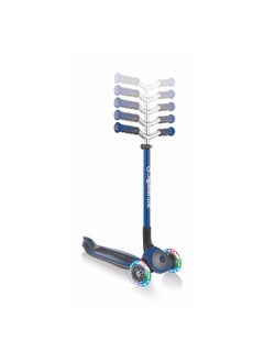 GLOBBER Master Lights Foldable Scooter (Navy Blue)  - Image 1