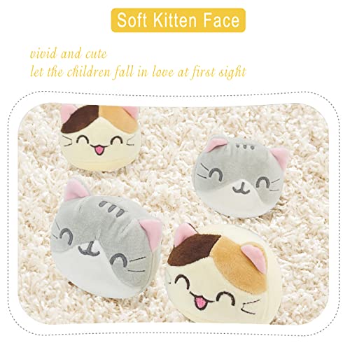 REFAHB Cute Plush Pillow Throw Pillow Removable Stuffed Animal Toys Creative Gifts for Girls (Kitten) - Image 4