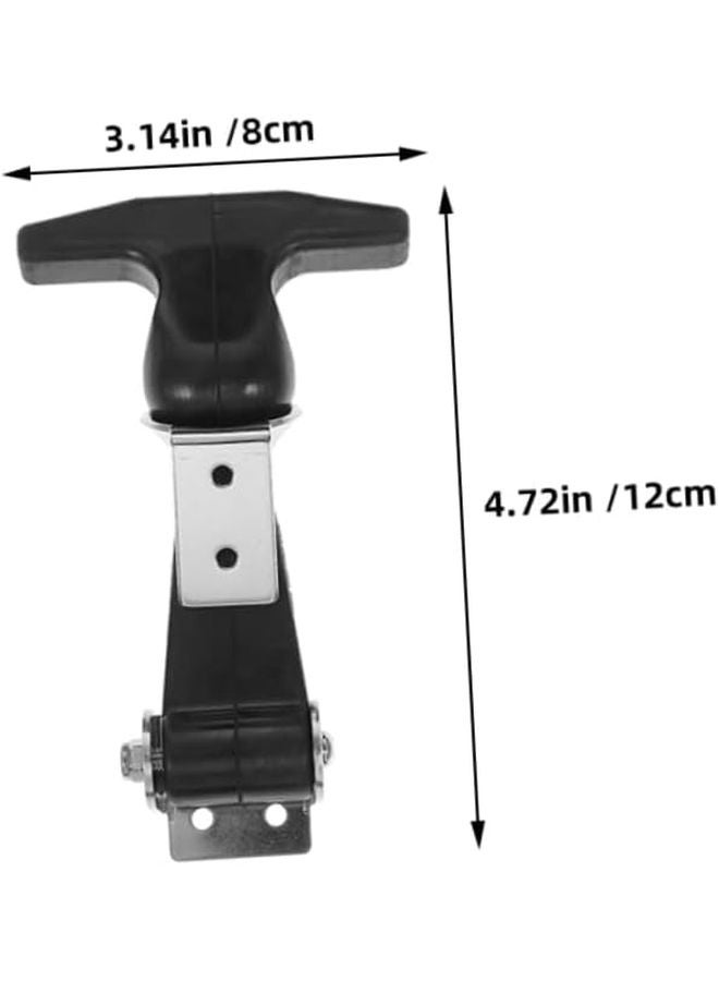 Mikikit 4pcs Heavy Duty Flexible Draw Latches Stainless Steel Hasp for Tool Box Cart Equipment - Image 3