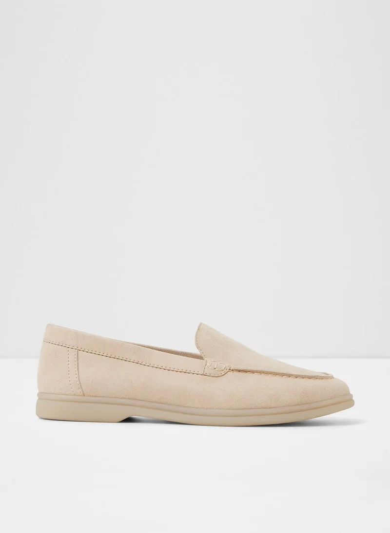 EDILICAN-IN Solid Round Toe Loafers