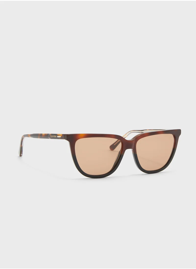 CALVIN KLEIN Modified Rectangle Sunglasses