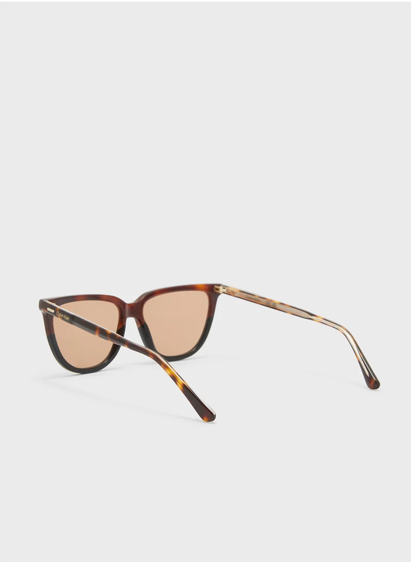 CALVIN KLEIN Modified Rectangle Sunglasses