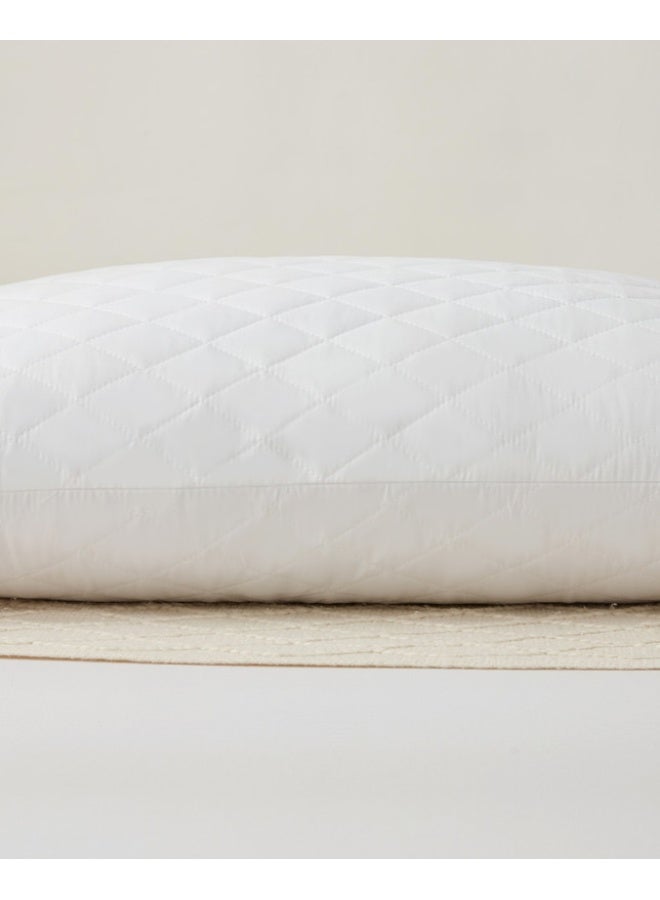 Noon East High Quality Pillow Made Of Microfiber With Microfiber Filling Size: 50×70 Cm, Weight: 1000 Grams. White - Image 5