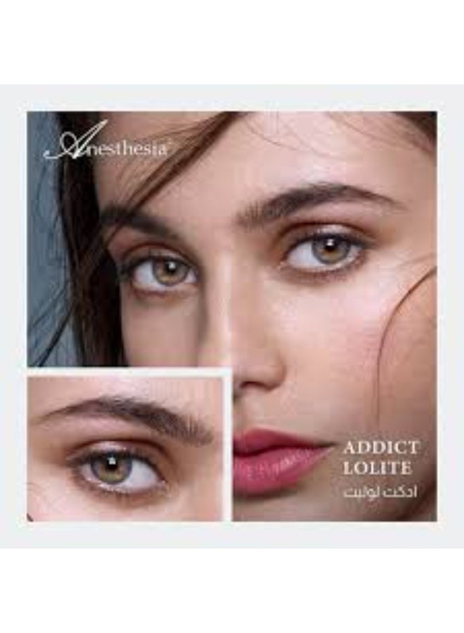 أنستازيا عدسات لاصقة ملونة من ماركة "أنستازيا" (Anesthesia)، وتحديداً لون "أديكت لوليت" (Addict Lolite). - Image 1