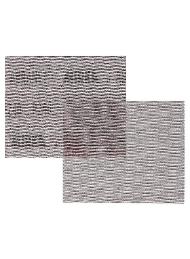 Mirka Abranet Net Sheets 3 x 9 inch/Grit 240 / Mesh Sandpaper Sanding Sheet Hook and Loop / 10 pcs / 9A-175-240RP - Image 3