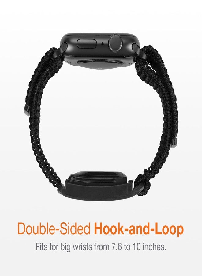 BandSmith Nylon Sport Replacement Band, Adjustable Strap with Case Compatible with Whoop 5.0 Apple Watch Combo Band, Compatible with Whoop 5.0 One Peak MG/LIFE & iWatch 42/44/45/46/49mm (ECG Not Support) - Image 3