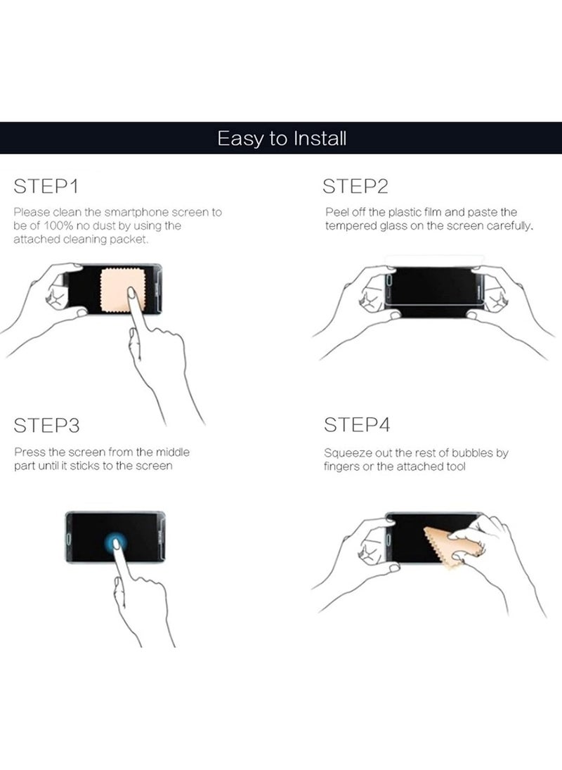 vesus Screen Protector for Huawei P30 Lite/Nova 4E - Tempered Glass 2 Pack - - Image 4