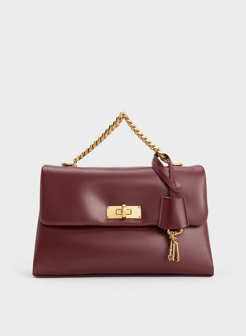 Charles & Keith Kerry Medium Chain Bag - Image 1
