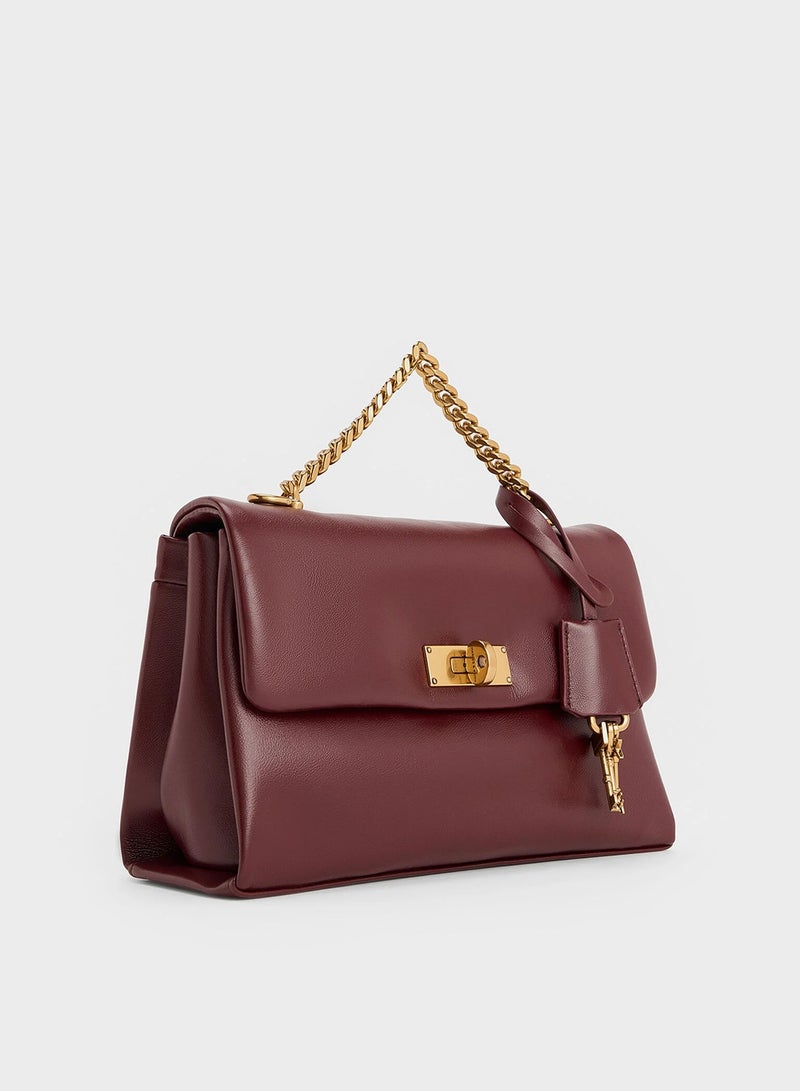 Charles & Keith Kerry Medium Chain Bag - Image 3