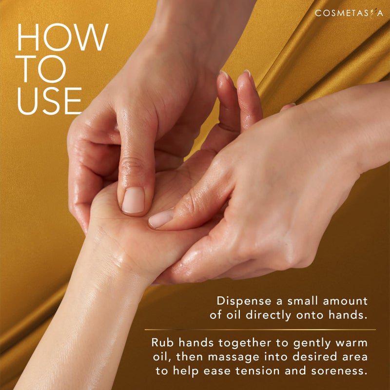 Cosmetasa Anti Cellulite Massage Oil â€“ Lymphatic Drainage & Firming Body Oil with Collagen & Stem Cells â€“ Toning & Hydrating, Lightweight, Non-Greasy Formula (8.8 fl oz) - Image 5