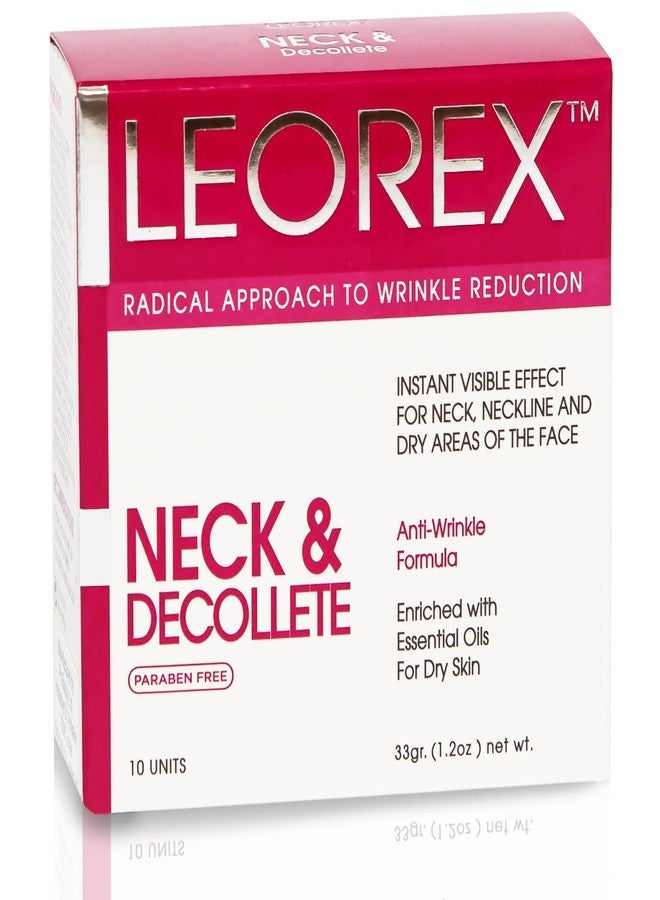 LEOREX Booster Neck & Decollete Anti-Wrinkle Cream - Intensive Neck Cream Mask, Cleavage & Neck Firming Cream, Skin Anti-Aging Neck Tightening Cream, Neck Creams for Tightening and Wrinkles - Image 1