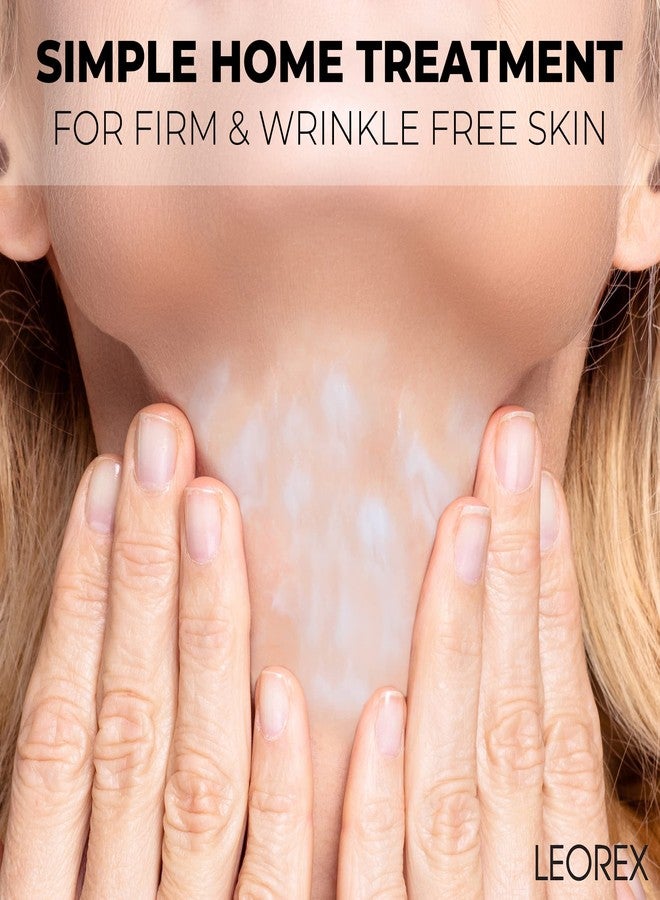 LEOREX Booster Neck & Decollete Anti-Wrinkle Cream - Intensive Neck Cream Mask, Cleavage & Neck Firming Cream, Skin Anti-Aging Neck Tightening Cream, Neck Creams for Tightening and Wrinkles - Image 5