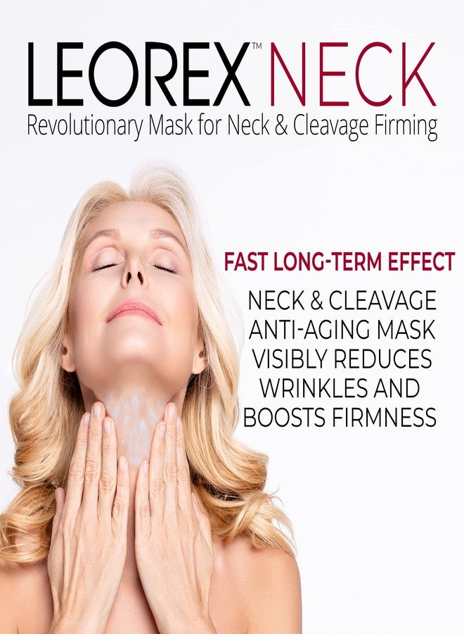LEOREX Booster Neck & Decollete Anti-Wrinkle Cream - Intensive Neck Cream Mask, Cleavage & Neck Firming Cream, Skin Anti-Aging Neck Tightening Cream, Neck Creams for Tightening and Wrinkles - Image 3