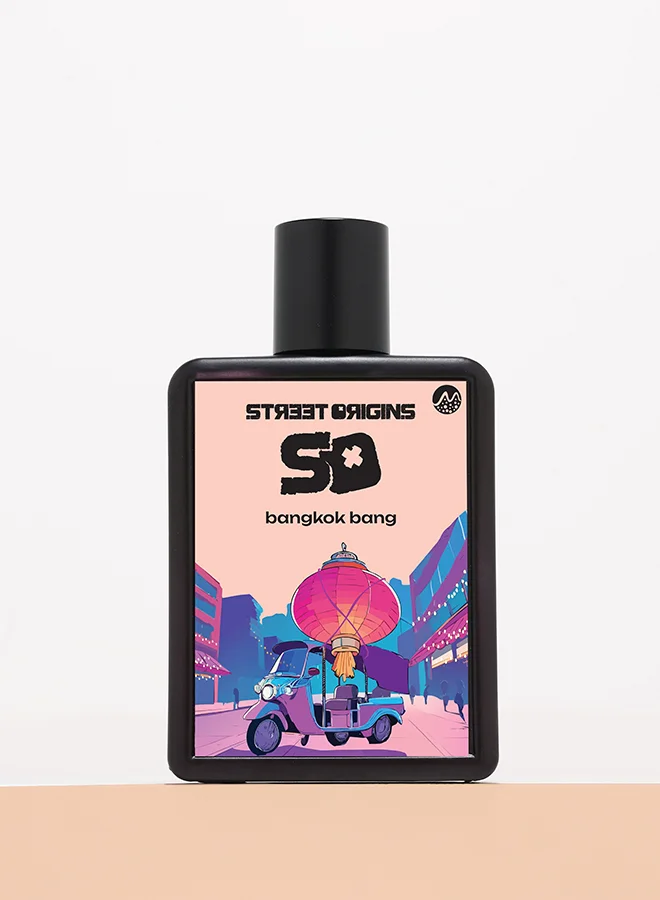 STREET ORIGINS Bangkok Bang (Mars) Eau De Parfum For Him, 75Ml