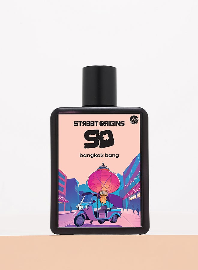 STREET ORIGINS Bangkok Bang (Mars) Eau De Parfum For Him, 75Ml - Image 1