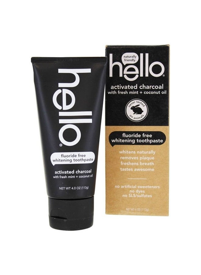 Hello Ello Activated Charcoal Whitening Toothpaste (Pack Of 2)  - Image 1