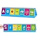 Laffunz Alphabet Learning Flip Chart Toddler ABC Learning Toys for Kids Ages 35 Matching Letter Game Lowercase Uppercase Alphabet Flash Cards Kindergarten Preschool Classroom Learning Activities - Image 2