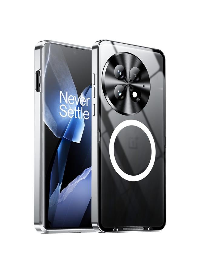 S-TOP Case For OnePlus 13 MagSafe Magnetic Frosted Metal Phone Case - Image 2
