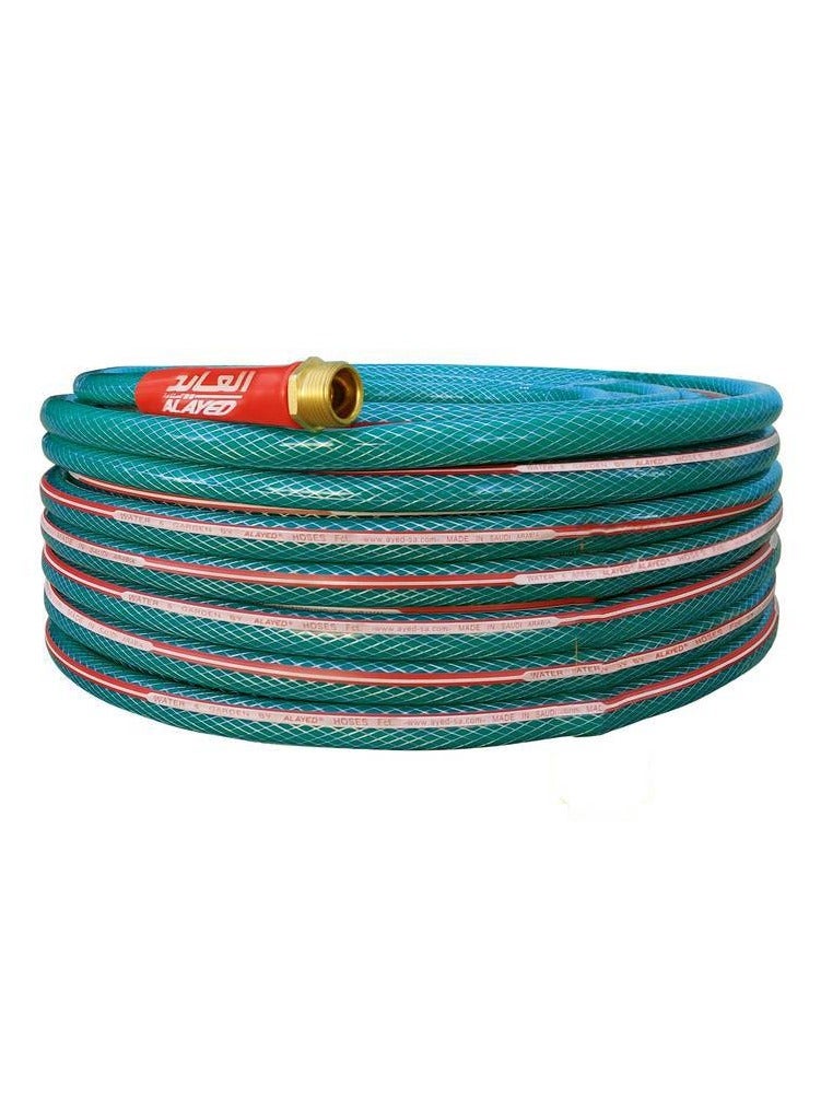 Alayed Garden, Agriculture, Plastic Water Pipe, Hose, With Coupling, 50m 1/2" - Image 1