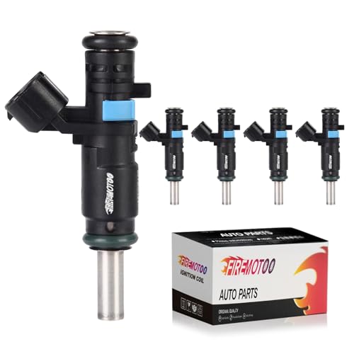 FIREMOTOO Fuel Injectors Pack of 5 8 Holes Compatible with Volkswagen Golf 20102014 Jetta 20072014 Passat 20122014 Rabbit 20072009 Beetle 20072010 20122014 L5 25L - Image 1