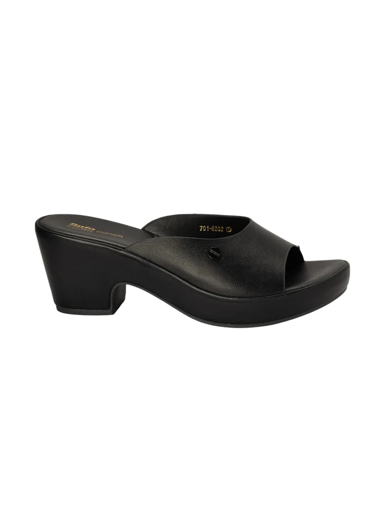 Bata Comfit Solid Block Heel Sandals