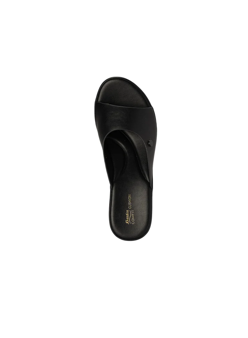 Bata Comfit Solid Block Heel Sandals